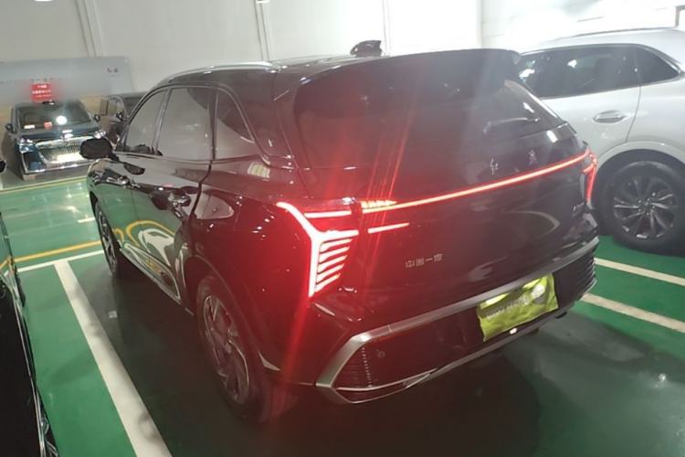 Used Hongqi HS3 PHEV 2024 PHEV 115km Jingwei Edition Rear Left 45 Deg