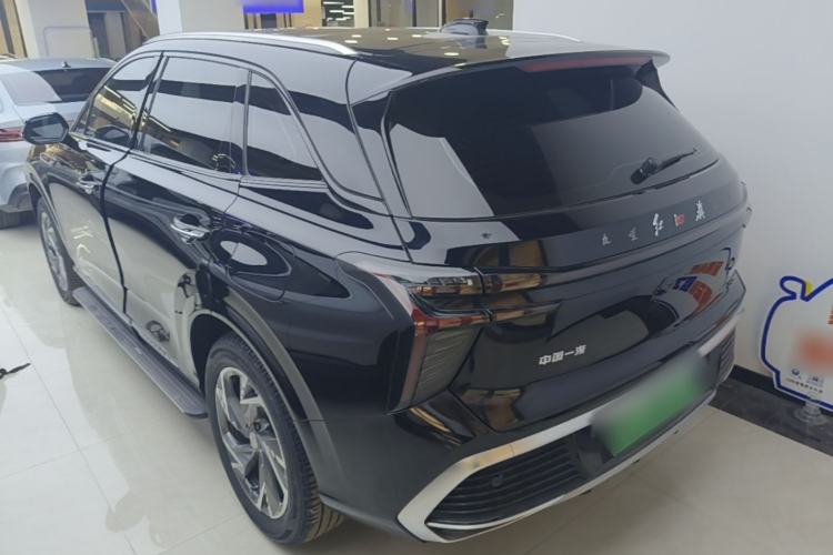 Used Hongqi HS3 PHEV 2024 PHEV 115km Jingwei Edition Rear Left 45 Deg