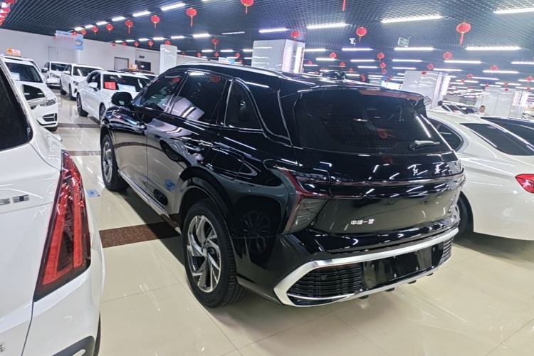 Used Hongqi HS3 PHEV 2024 PHEV 115km Jingwei Edition Rear Left 45 Deg