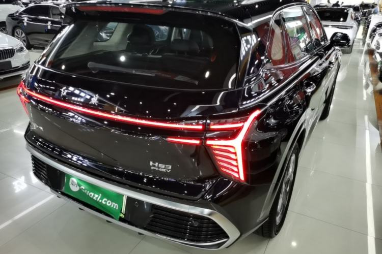 Used Hongqi HS3 PHEV 2024 PHEV 115km Jingwei Edition Rear Right 45 Deg