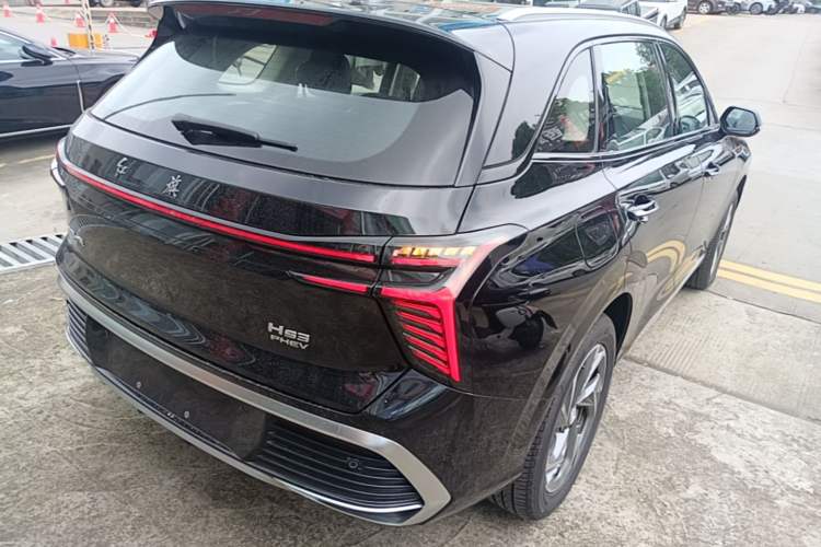 Used Hongqi HS3 PHEV 2024 PHEV 115km Jingwei Edition Rear Right 45 Deg