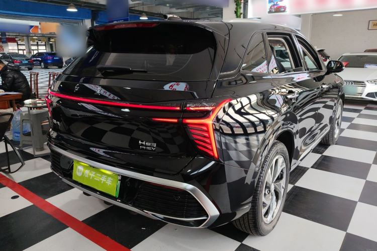 Used Hongqi HS3 PHEV 2024 PHEV 115km Jingwei Edition Rear Right 45 Deg