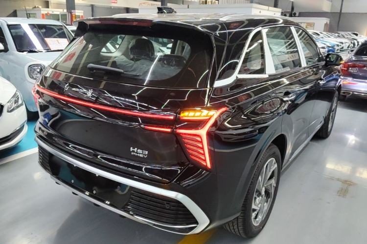 Used Hongqi HS3 PHEV 2024 PHEV 115km Jingwei Edition Rear Right 45 Deg