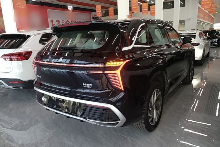 Used Hongqi HS3 PHEV 2024 PHEV 115km Jingwei Edition Rear Right 45 Deg