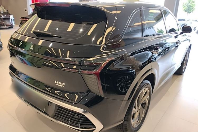 Used Hongqi HS3 PHEV 2024 PHEV 115km Jingwei Edition Rear Right 45 Deg
