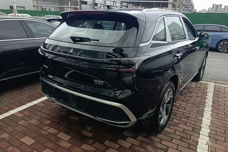 Used Hongqi HS3 PHEV 2024 PHEV 115km Jingwei Edition Rear Right 45 Deg