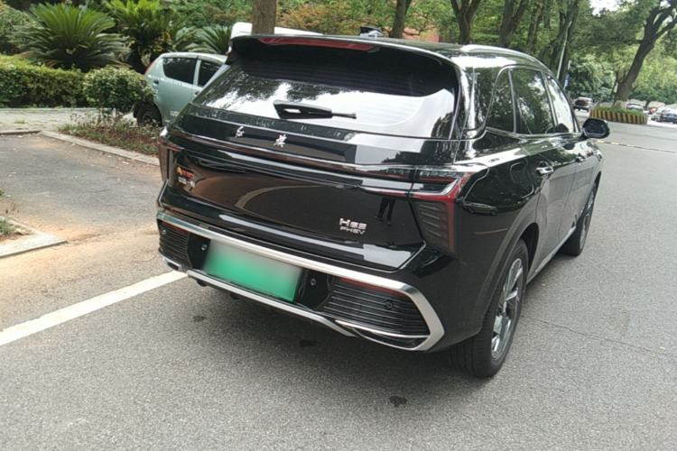 Used Hongqi HS3 PHEV 2024 PHEV 115km Jingwei Edition Rear Right 45 Deg