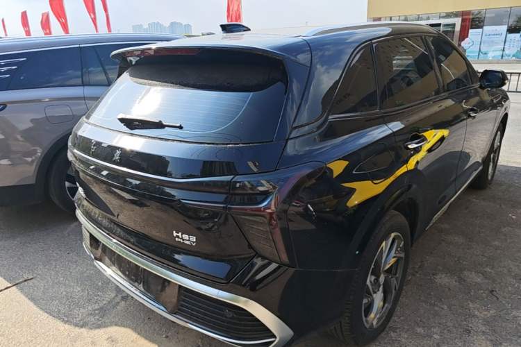 Used Hongqi HS3 PHEV 2024 PHEV 115km Jingwei Edition Rear Right 45 Deg