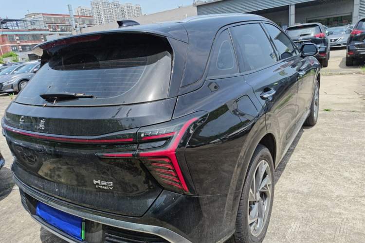 Used Hongqi HS3 PHEV 2024 PHEV 115km Jingwei Edition Rear Right 45 Deg