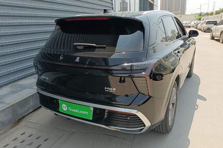 Used Hongqi HS3 PHEV 2024 PHEV 115km Jingwei Edition Rear Right 45 Deg