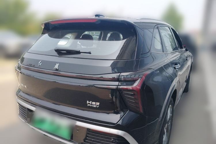 Used Hongqi HS3 PHEV 2024 PHEV 115km Jingwei Edition Rear Right 45 Deg