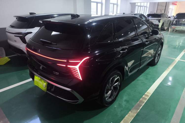 Used Hongqi HS3 PHEV 2024 PHEV 115km Jingwei Edition Rear Right 45 Deg