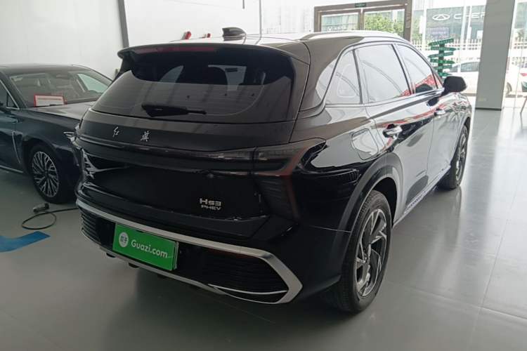 Used Hongqi HS3 PHEV 2024 PHEV 115km Jingwei Edition Rear Right 45 Deg