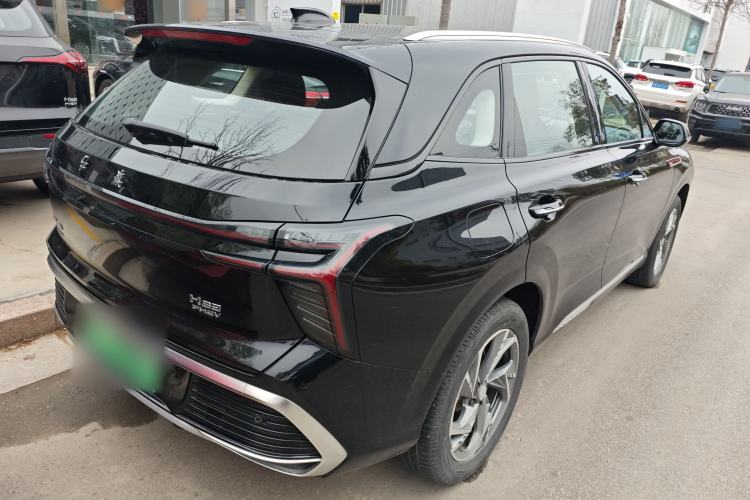 Used Hongqi HS3 PHEV 2024 PHEV 115km Jingwei Edition Rear Right 45 Deg