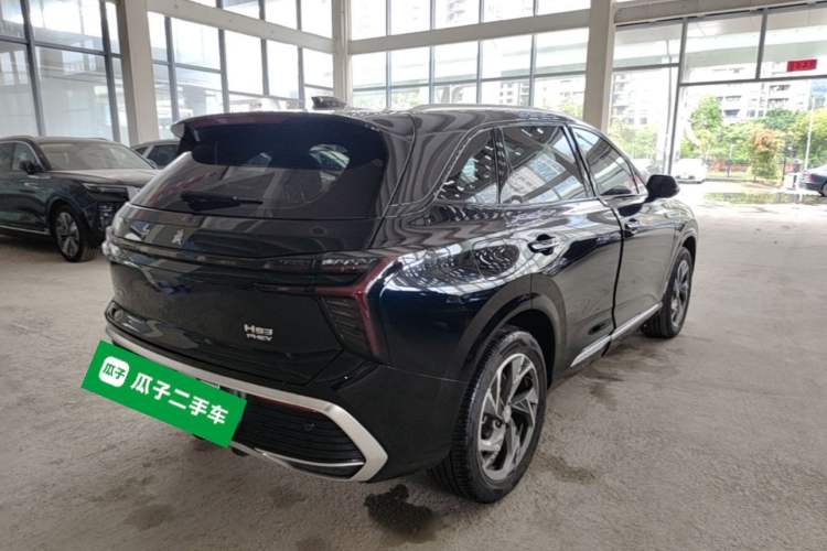 Used Hongqi HS3 PHEV 2024 PHEV 115km Jingwei Edition Rear Right 45 Deg