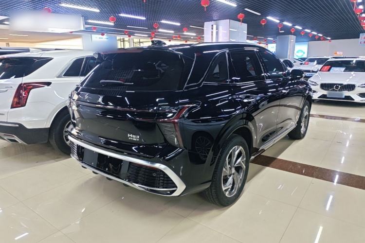Used Hongqi HS3 PHEV 2024 PHEV 115km Jingwei Edition Rear Right 45 Deg