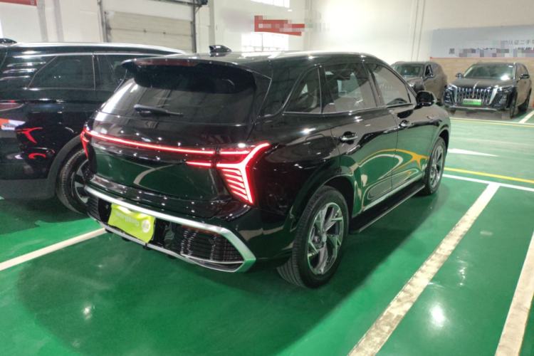 Used Hongqi HS3 PHEV 2024 PHEV 115km Jingwei Edition Rear Right 45 Deg