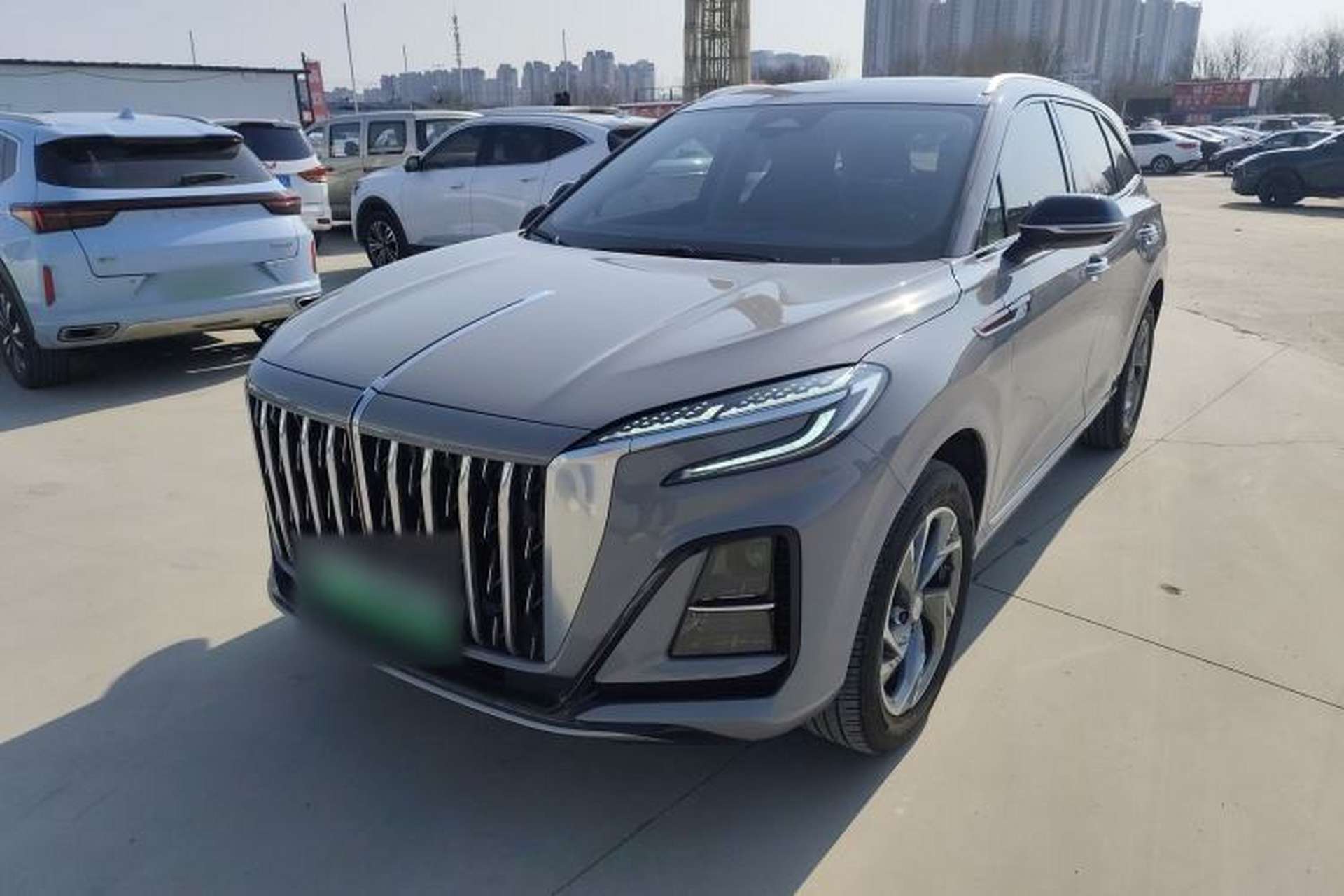 Used Hongqi HS3 PHEV 2024 PHEV 115km Jingwei Edition Front Left 45 Deg
