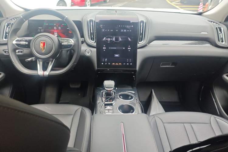 Used Hongqi HS3 PHEV 2024 PHEV 115km Jingwei Edition Audio And AC Panel