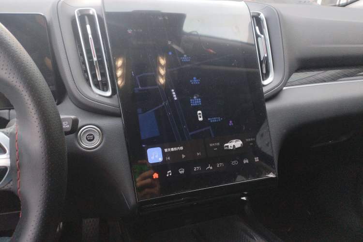Used Hongqi HS3 PHEV 2024 PHEV 115km Jingwei Edition Audio And AC Panel