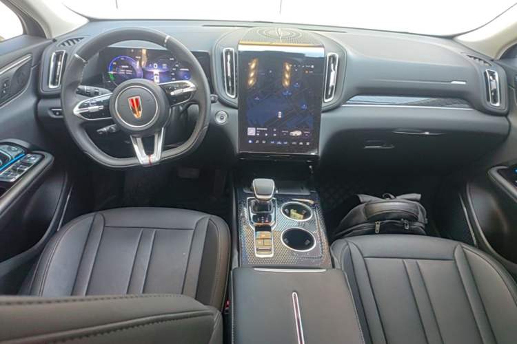 Used Hongqi HS3 PHEV 2024 PHEV 115km Jingwei Edition Center Console