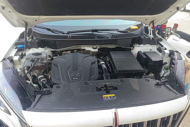 Used Hongqi HS3 PHEV 2024 PHEV 115km Jingwei Edition Engine Bay
