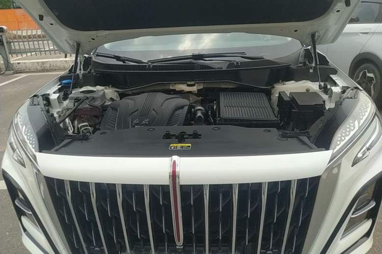 Used Hongqi HS3 PHEV 2024 PHEV 115km Jingwei Edition Engine Bay