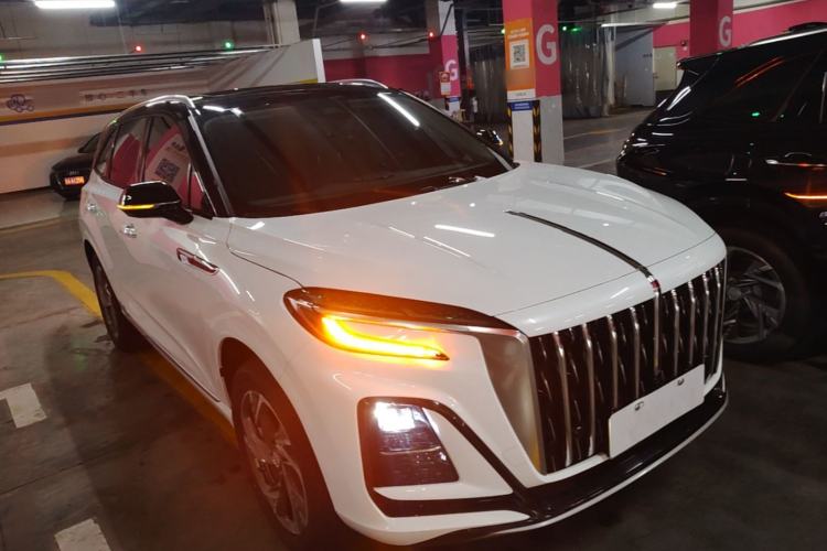 Used Hongqi HS3 PHEV 2024 PHEV 115km Jingwei Edition Front Right 45 Deg