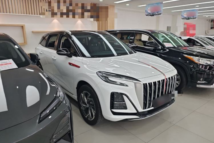 Used Hongqi HS3 PHEV 2024 PHEV 115km Jingwei Edition Front Right 45 Deg