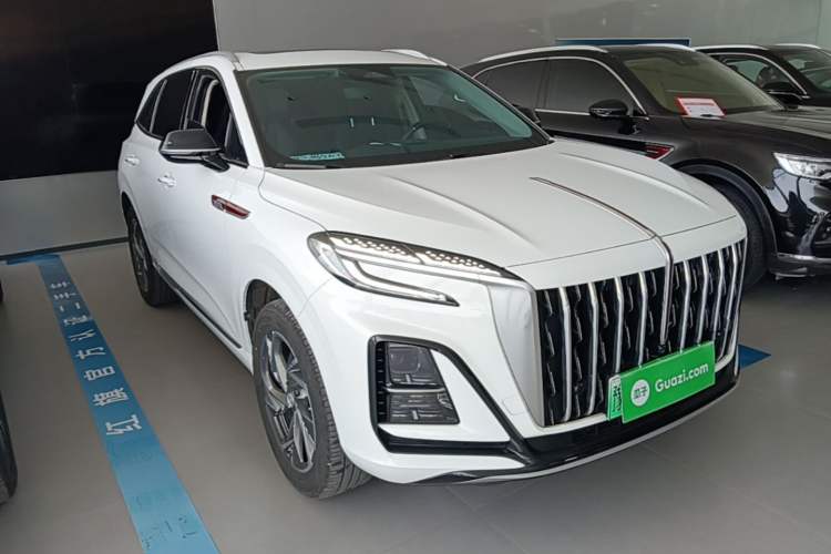 Used Hongqi HS3 PHEV 2024 PHEV 115km Jingwei Edition Front Right 45 Deg