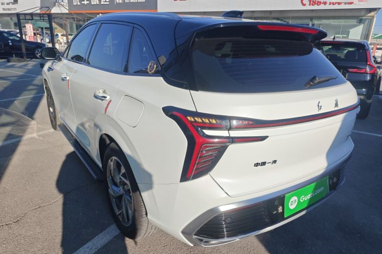 Used Hongqi HS3 PHEV 2024 PHEV 115km Jingwei Edition Rear Left 45 Deg