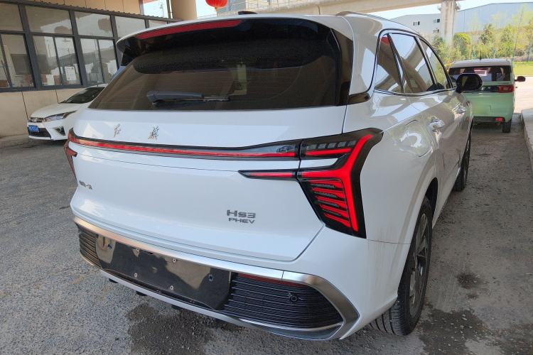Used Hongqi HS3 PHEV 2024 PHEV 115km Jingwei Edition Rear Right 45 Deg