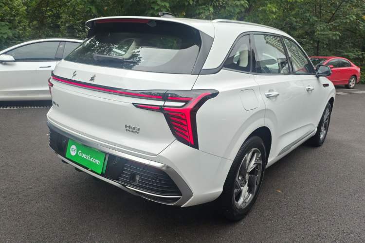 Used Hongqi HS3 PHEV 2024 PHEV 115km Jingwei Edition Rear Right 45 Deg