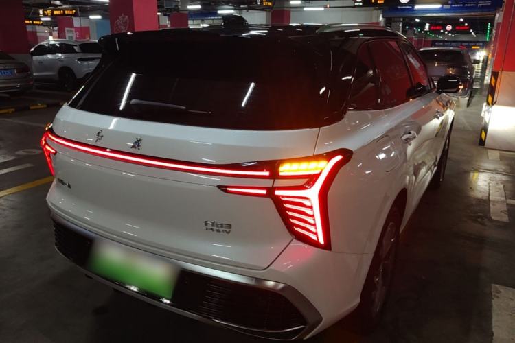 Used Hongqi HS3 PHEV 2024 PHEV 115km Jingwei Edition Rear Right 45 Deg