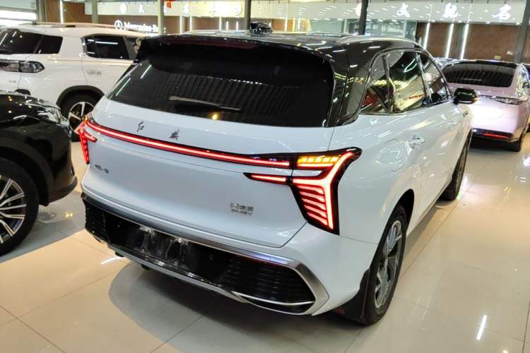Used Hongqi HS3 PHEV 2024 PHEV 115km Jingwei Edition Rear Right 45 Deg