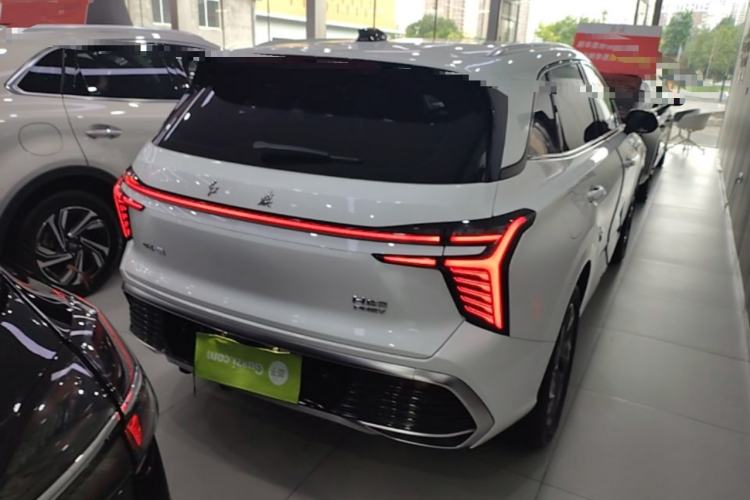 Used Hongqi HS3 PHEV 2024 PHEV 115km Jingwei Edition Rear Right 45 Deg