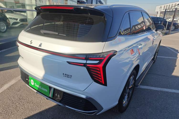 Used Hongqi HS3 PHEV 2024 PHEV 115km Jingwei Edition Rear Right 45 Deg