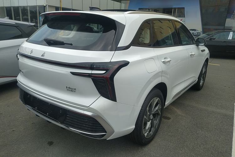 Used Hongqi HS3 PHEV 2024 PHEV 115km Jingwei Edition Rear Right 45 Deg