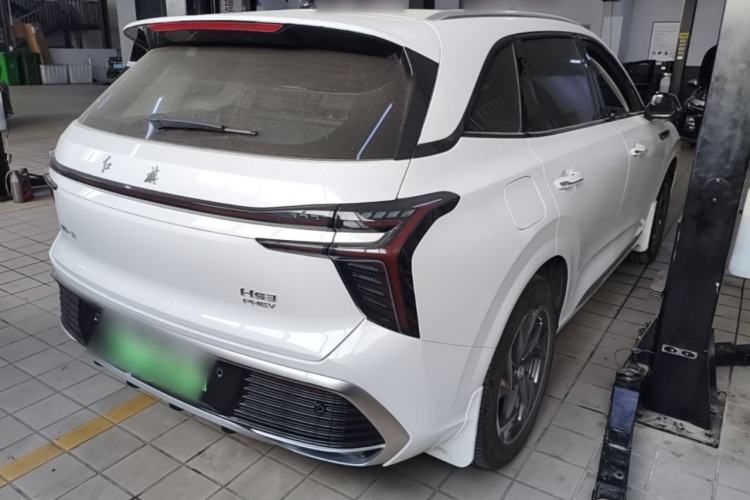 Used Hongqi HS3 PHEV 2024 PHEV 115km Jingwei Edition Rear Right 45 Deg