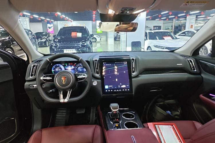 Used Hongqi HS3 PHEV 2025 Model 125km Jingwei 2 Millionth Anniversary Edition Center Console
