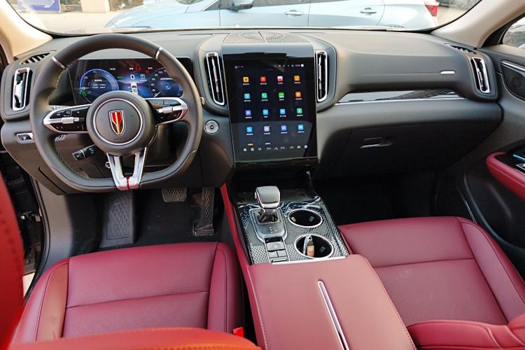 Used Hongqi HS3 PHEV 2025 Model 125km Jingwei PLUS 2 Millionth Anniversary Edition Center Console