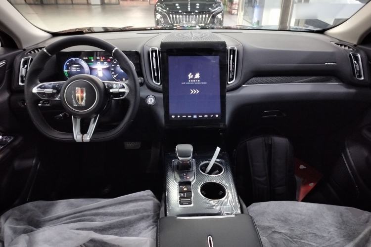 Used Hongqi HS3 PHEV 2025 Model 125km Jingwei 2 Millionth Anniversary Edition Center Console