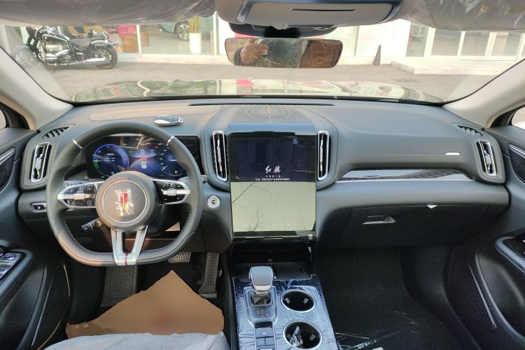 Used Hongqi HS3 PHEV 2025 Model 125km Jingwei PLUS 2 Millionth Anniversary Edition Center Console