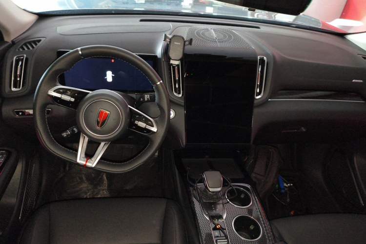 Used Hongqi HS3 PHEV 2025 Model 125km Jingwei 2 Millionth Anniversary Edition Center Console