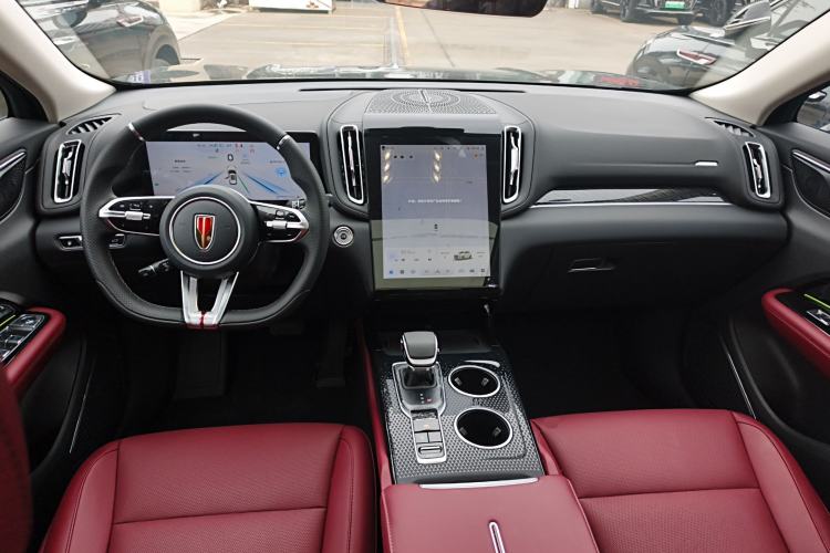 Used Hongqi HS3 PHEV 2025 Model 125km Jingwei 2 Millionth Anniversary Edition Center Console