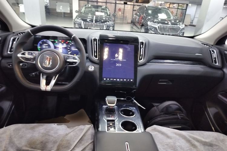 Used Hongqi HS3 PHEV 2025 Model 125km Jingwei 2 Millionth Anniversary Edition Center Console
