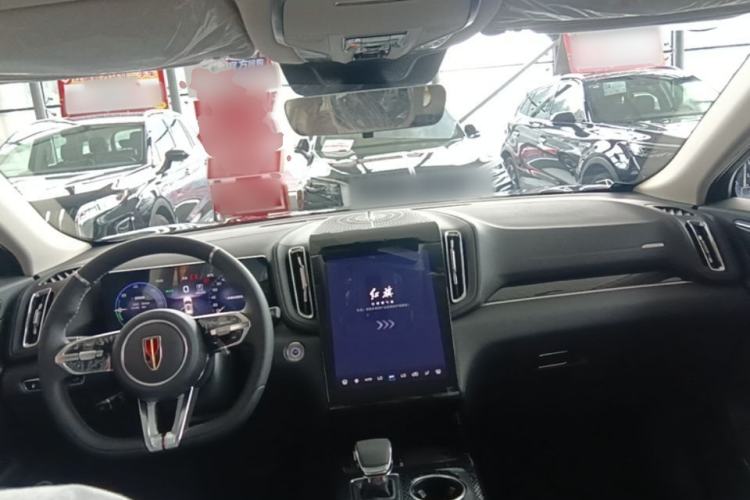 Used Hongqi HS3 PHEV 2025 Model 125km Jingwei 2 Millionth Anniversary Edition Center Console