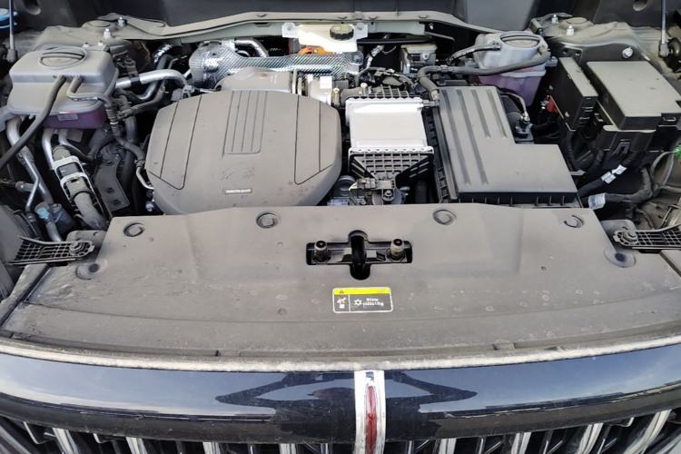 Used Hongqi HS3 PHEV 2025 Model 117km Jingwei Edition Engine Bay