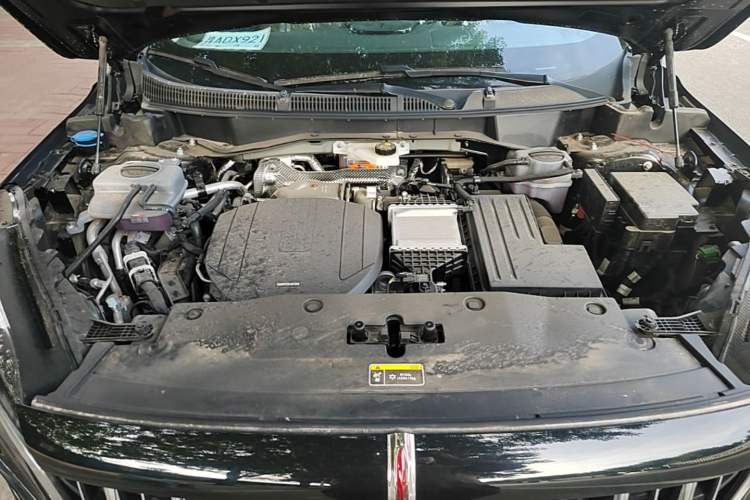 Used Hongqi HS3 PHEV 2025 Model 125km Jingwei 2 Millionth Anniversary Edition Engine Bay