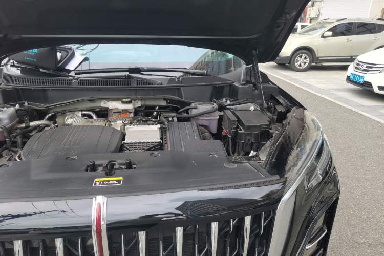 Used Hongqi HS3 PHEV 2025 Model 125km Jingwei PLUS 2 Millionth Anniversary Edition Engine Bay Left